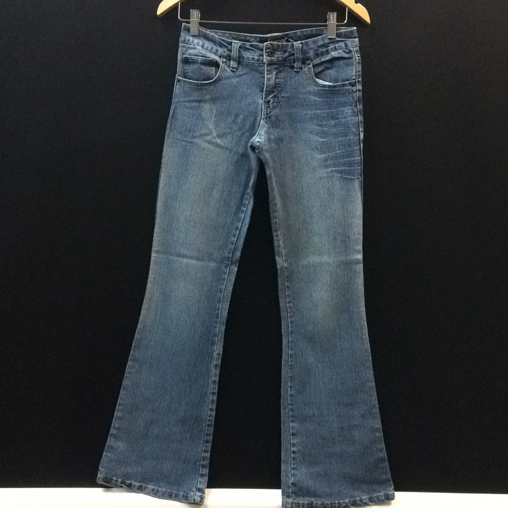 Sweet Girl Flare Legs Denim Jeans.